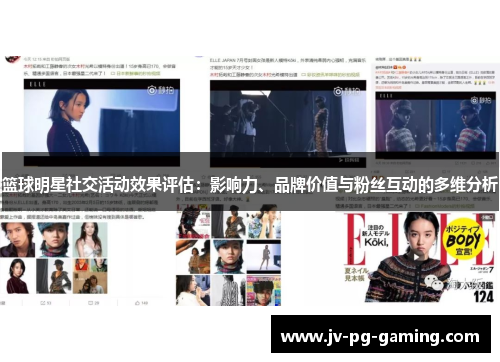 篮球明星社交活动效果评估：影响力、品牌价值与粉丝互动的多维分析